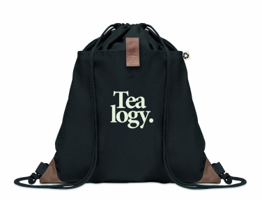 Logotrade promotional item image of: Recycled cotton drawstring bag