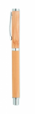 Logo trade corporate gifts picture of: Bamboo gel pen