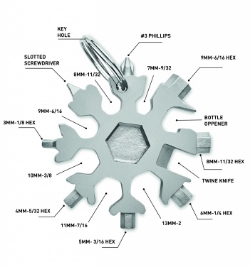 Logotrade promotional product picture of: Stainless steel multi-tool