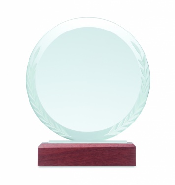 Logo trade promotional product photo of: Round award plaque