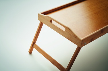 Logotrade promotional gift picture of: Foldable bamboo tray