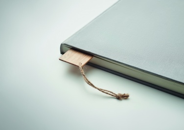 Logo trade promotional gifts picture of: Bamboo bookmark