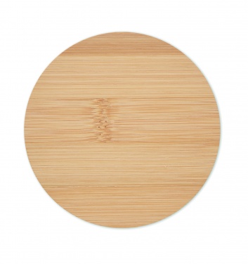 Logotrade advertising products photo of: Bamboo round coaster