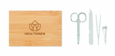 Logo trade promotional products image of: Manicure nail tool set