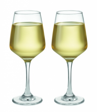Logotrade advertising product picture of: Set of 2 wine glasses