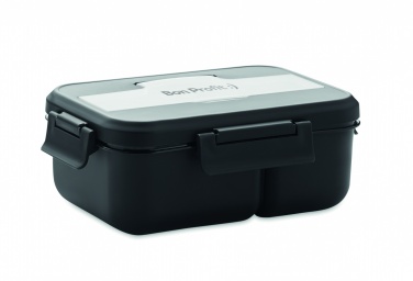 Logo trade business gifts image of: Lunch box with cutlery in PP