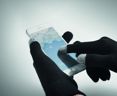 Logo trade advertising products image of: Set of 3 RPET winter pieces