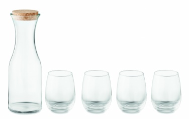 Logotrade promotional merchandise image of: Set of recycled glass drink