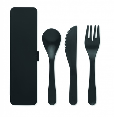 Logotrade promotional merchandise image of: Cutlery set recycled PP