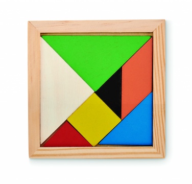 Logotrade promotional giveaways photo of: Tangram puzzle in wood