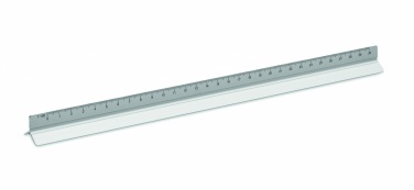 Logotrade promotional gift image of: 30cm Ruler in aluminium