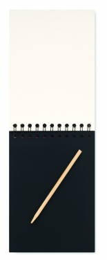 Logo trade promotional merchandise image of: Scratching paper notebook