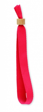 Logo trade advertising product photo of: RPET polyester wristband