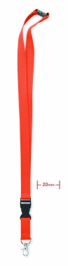 Logo trade promotional giveaway photo of: Lanyard cotton 20mm