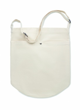 Logo trade corporate gift photo of: Canvas shopping bag 270 gr/m²