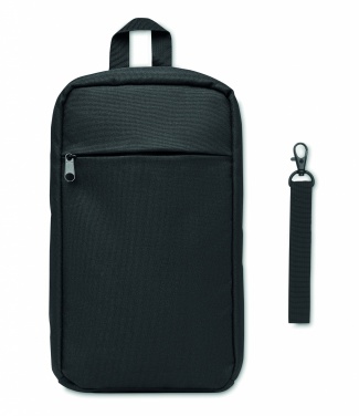 Logotrade promotional product picture of: Cross chest bag in 600D Rpet