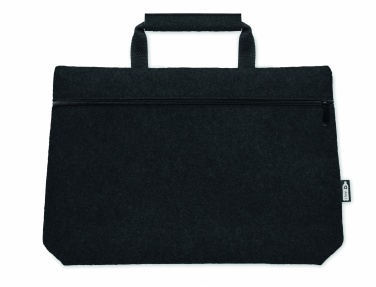 Logo trade promotional product photo of: RPET felt zippered laptop bag