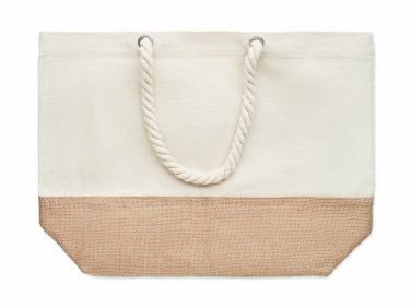 Logotrade promotional gift picture of: Canvas beach bag 280 gr/m²