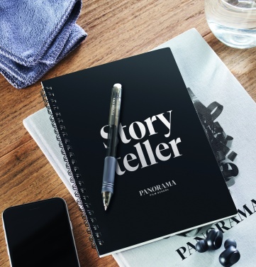 Logo trade corporate gifts image of: A5 Erasable notebook