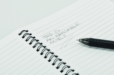 Logo trade promotional gift photo of: A5 Erasable notebook