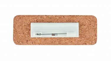 Logotrade promotional gifts photo of: Name tag holder in cork
