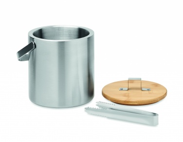 Logo trade promotional giveaway photo of: Double walled 1.2L Ice bucket