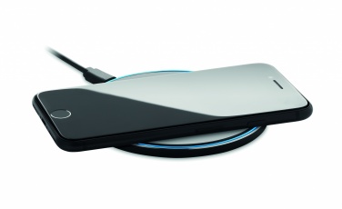 Logotrade promotional giveaway image of: Glass wireless 10W charger