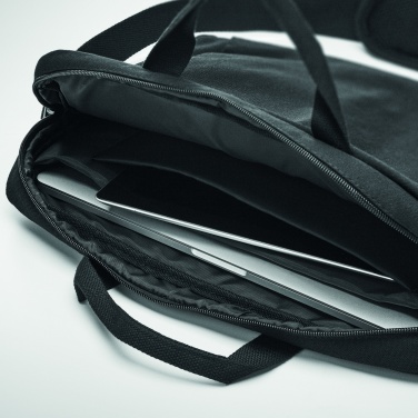 Logo trade promotional gifts picture of: Laptop bag in washed canvas