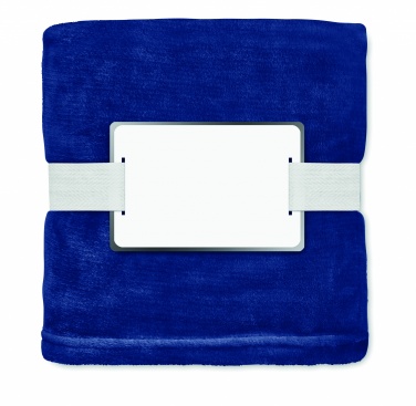Logotrade promotional giveaway image of: RPET fleece blanket 280 gr/m²