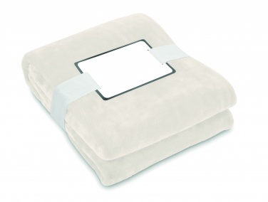 Logo trade business gift photo of: RPET fleece blanket 280 gr/m²