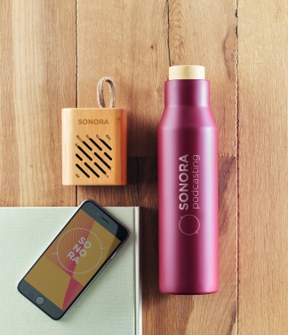 Logotrade promotional product picture of: 3W Bamboo wireless speaker