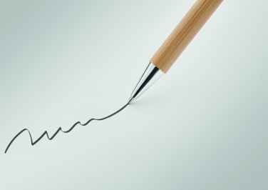 Logotrade advertising product picture of: Bamboo twist type ball pen