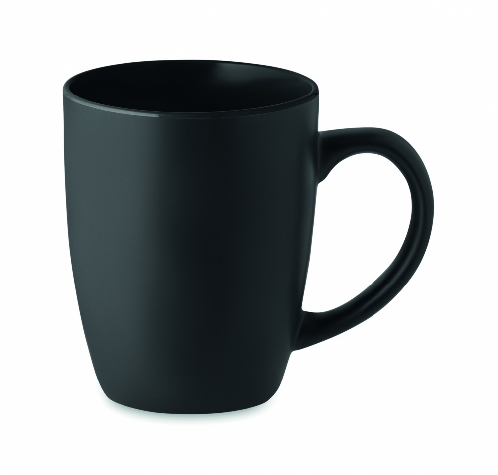 Logo trade advertising products picture of: Two tone ceramic mug 290 ml