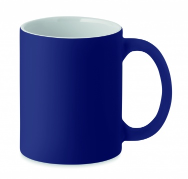 Logo trade promotional giveaways picture of: Matt coloured mug 300 ml