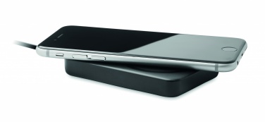 Logotrade business gift image of: Magnetic wireless charger 15W powerbank 5000 mAh