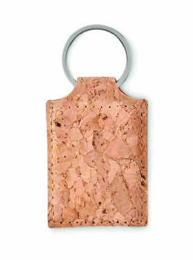 Logotrade advertising product picture of: Rectangular cork key ring Imatra