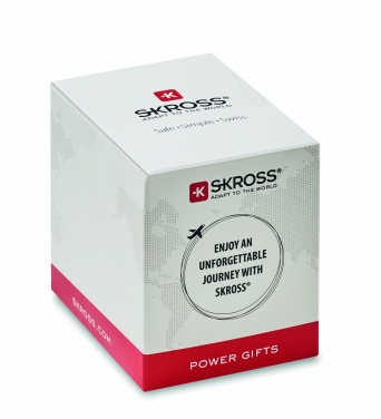 Logotrade promotional merchandise image of: Skross World to Europe USB 12W
