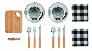 Logotrade promotional merchandise picture of: Picnic 2 person set in pouch