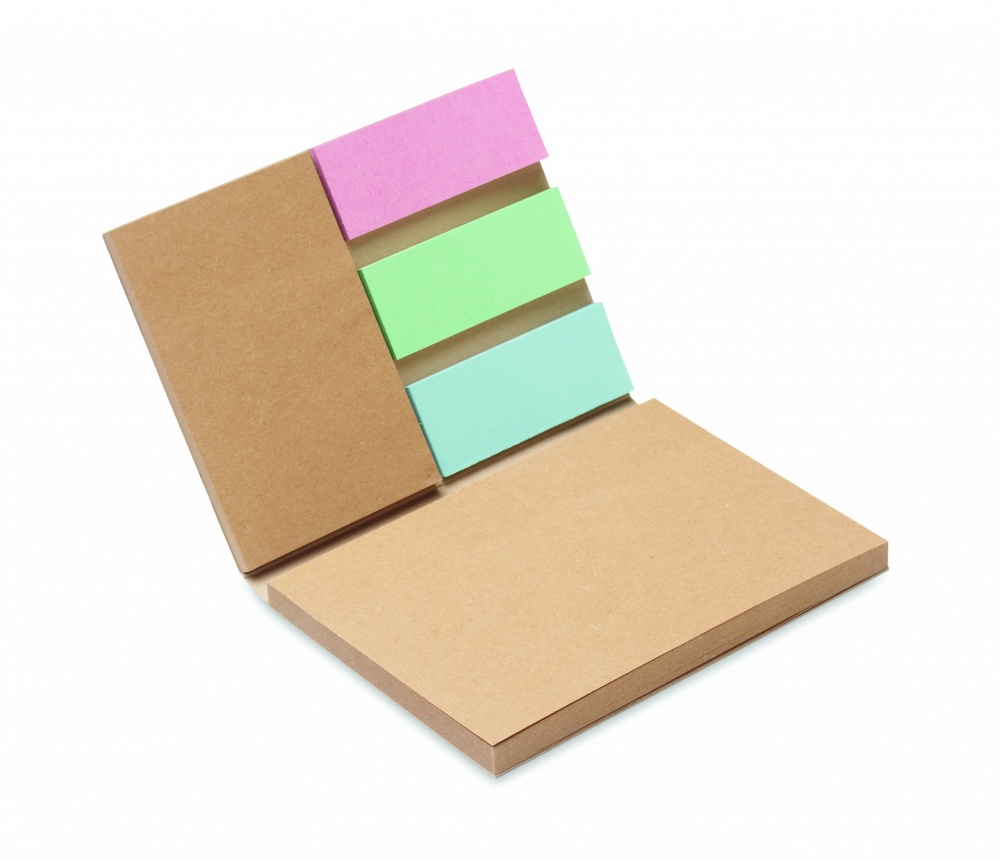 Logo trade promotional items image of: Recycled paper memo set