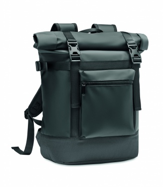 Logotrade promotional item picture of: Rolltop backpack 50C tarpaulin