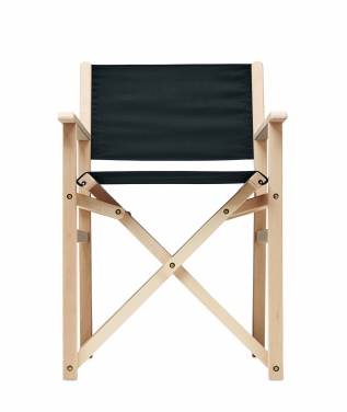 Logotrade promotional merchandise photo of: Foldable wooden beach chair