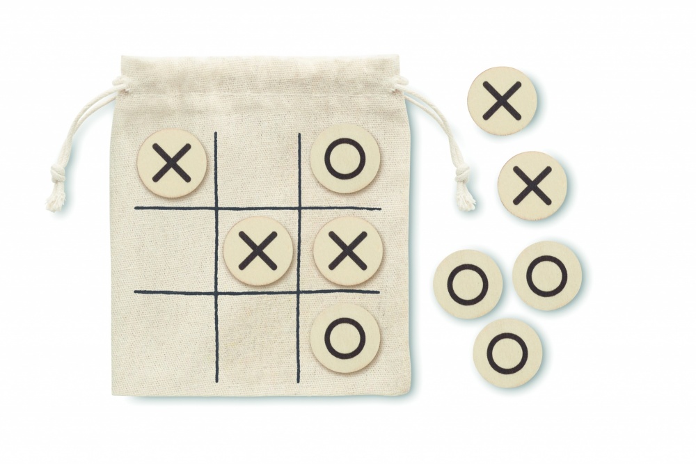Logotrade promotional giveaways photo of: Wooden tic tac toe