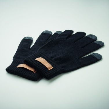 Logo trade promotional giveaway photo of: RPET tactile gloves