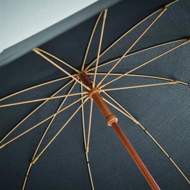 Logotrade promotional gift image of: 23,5 inch RPET/bamboo umbrella