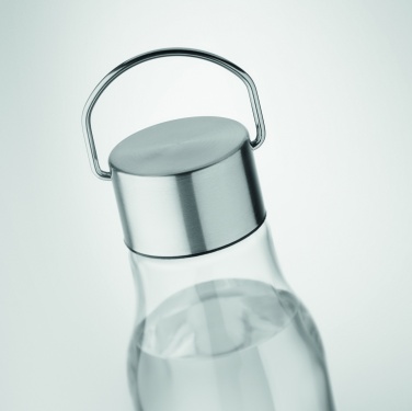 Logo trade advertising products image of: RPET bottle with PP lid 600 ml