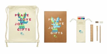 Logotrade advertising product picture of: Kids drawing set in drawstring