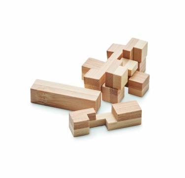 Logotrade promotional products photo of: Bamboo brain teaser puzzle