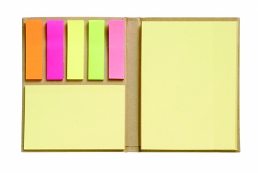 Logo trade promotional gift photo of: Sticky note memo pad recycled