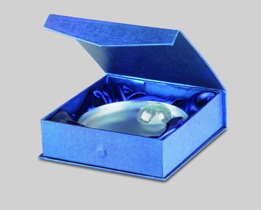 Logotrade promotional giveaway image of: Globe glass trophy