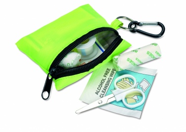 Logotrade promotional products photo of: First aid kit w/ carabiner